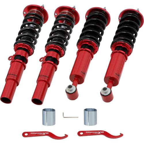 24 Way Adjustable Dmaper Coilovers Shock Absorber Suspension For BMW 5 Series E60 Sedan 520i 523i 525i 528i 530i 535i 04-10