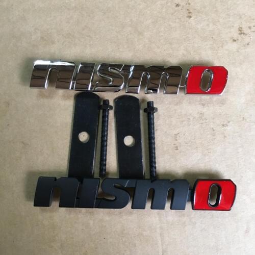 3D 'NISMO' Logo Car Front Grille Car Emblem fit for TEANA GT-R ALTIMA 2016 NEW