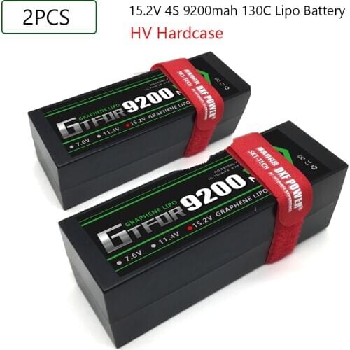 DXF Lipo 4S 15.2V 9200mAh 130C Battery RC Lipo Battery with Dean/T XT60 XT90 Plug for RC Car Model Boat Truck 1/8 RC Car