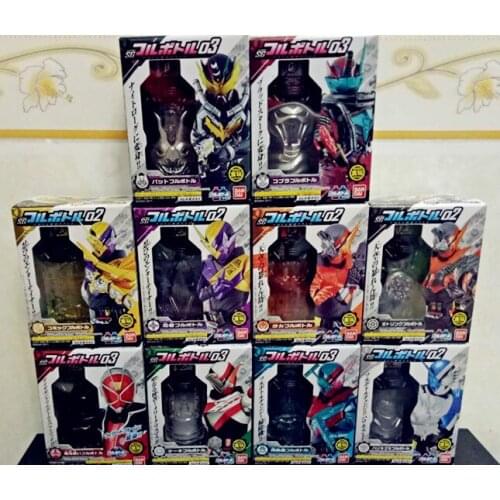 BANDAI Kamen Rider Build Candy Toys Ninja Manga Flying Eagle Gatling Cobra Bat Energy Bottle Anime Toy