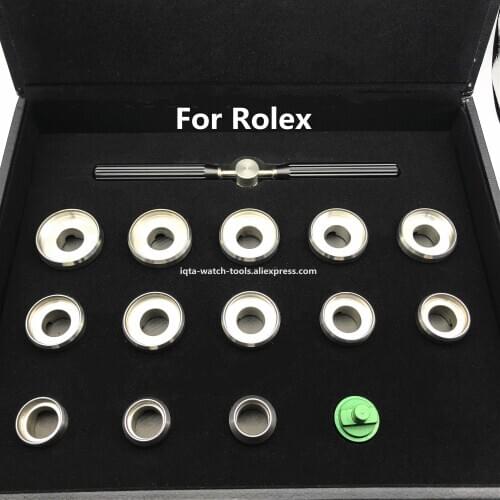 Free Shipping Case Opening Die Set with Handle for R Watch Cases - Includes 13 Sizes for Watchmaker Repair