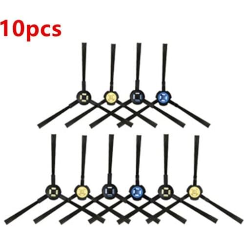 10pcs Vacuum Cleaner Side Brush for Silvercrest SSRA1 Robotic Vacuum Cleaner Parts