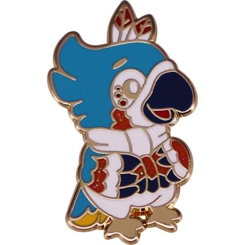 Breath of the Wild - Kass Birdman Brooch LOZ Game Pin Our favourite feathered musician