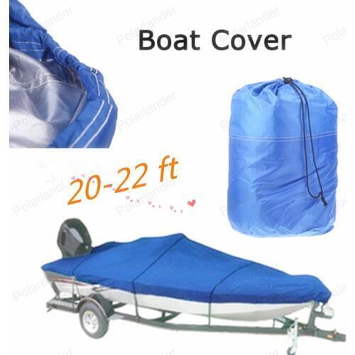 2018 High Quality New 210D Oxford Cloth Boat Cover for 20-22 ft Beam 100 inch Speedboat Cover HOT SELL