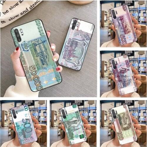 Russian Ruble Currency Money Phone Case For Samsung Galaxy Note20 ultra 7 8 9 10 Plus lite J7 J8 Plus Samsung M21 M30S