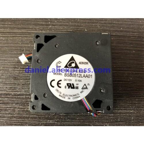 DelTA BSB0512LAA01 12V 0.10A 4-wire PWM turbine blower cooling fan