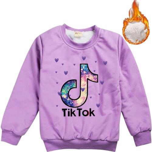 TIK TOK Childrens Tracksuit Winter Warm Thicken Cotton Toddler Girls Clothes Boys Thickened Outdoor Sportswear