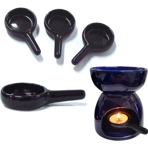 1PC Brand New High Quality Ceramic Aroma Burner Essential Oil Burner Aromatherapy Candle Holder For Home Decoration