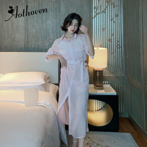 3 Piece Set Autumn 2019 High-end Women Chiffon Silk Shirt Dress and Vest and Mini Lace Shorts Office Party Suit Three Piece Sets