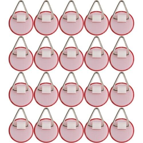 20pcs Invisible Adhesive Plate Hanger Set Vertical Plate Holders for The Wall Dish Hook Portable Self-Adhesive Wall Plate Holder