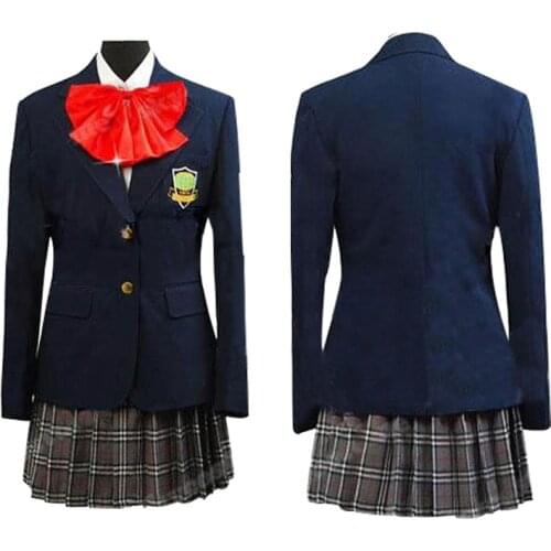 Kill Bill Gogo Yubari Japanese School Girl Cosplay Costume Halloween Movie JK Uniform Costume