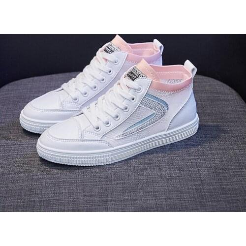 Breathable Womens Shoes Summer New Sneakers Casual Walking Shoes 35-40 Retro Zapatillas Cozy Air Mesh Women Athletic Shoes