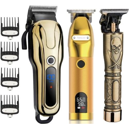 Electric Hair Clipper Rechargeable Hair Trimmer Shaver Beard trimmer Professional Men Hair Cutting Machine Barber Beard razor