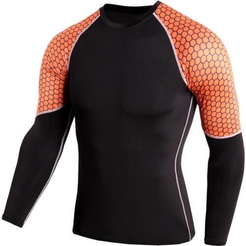 Muscle Bodybuilding Joggers 3D Printed Mens T-Shirts Compression Tight Quick Dry T Shirts Fitness Elastic Man Tees Dropshipping