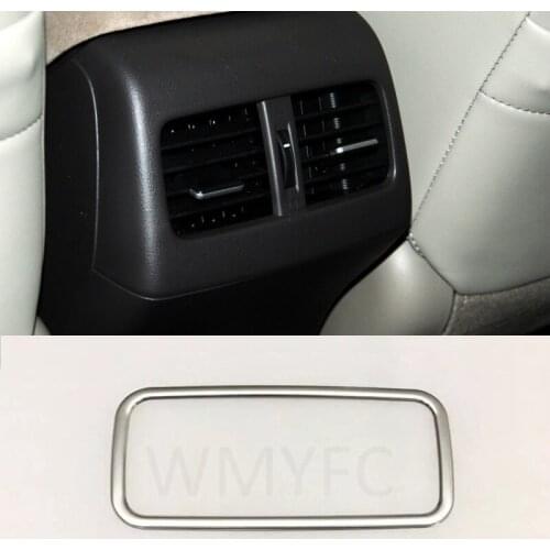 Stainless Steel Rear Air Outlet Trims Interior Decoration 1 Pcs for Honda CR-V 2012 2013 2014 2015 2016 Car Accessories