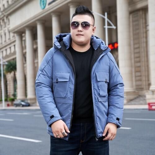 Winter New mens hooded Parka mens fashion casual Cotton jacket men jacket 140 KG 150KG winter coat large size 10XL 9XL 8XL 7XL