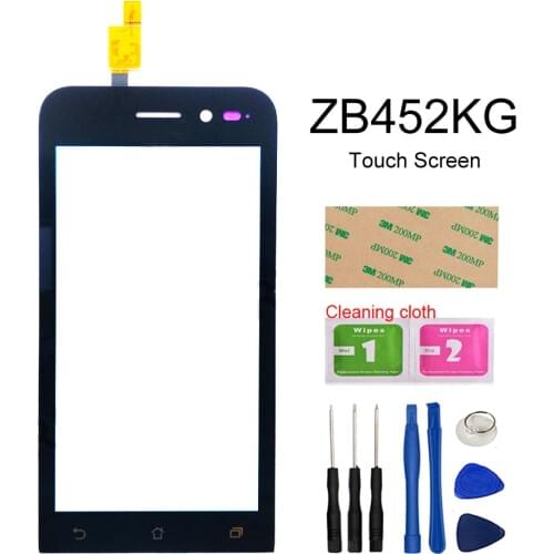 4.5'' Front Glass Panel For Asus ZenFone Go ZB452KG Touch Screen Digitizer Sensor Replacement