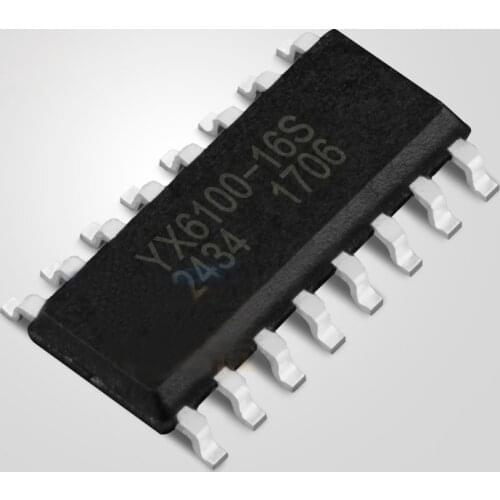 Industrial-Grade Serial Port Control Voice Chip 16-Pin MP3 Decoding Chip YX6100-16S Music Chip