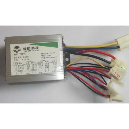 350W DC 36V brush motor speed controller, speed control, electric bicycle controller