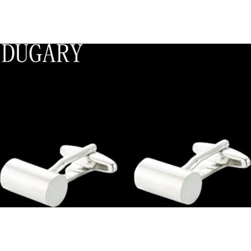 DUGARY Luxury shirt cufflinks for mens Brand cuff buttons cuff links High Quality Metal white abotoaduras Jewelry gemelos