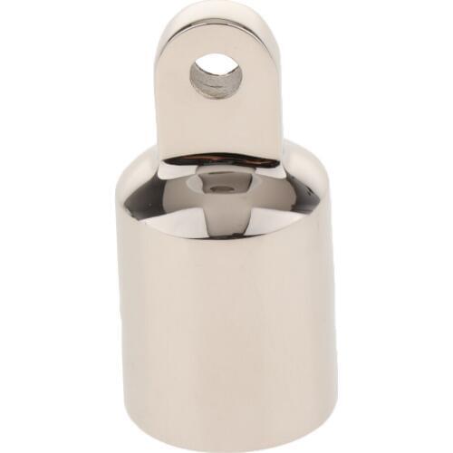 Stainless Steel Pipe Eye End Cap Bimini Top Hardware Marine Yacht 22mm