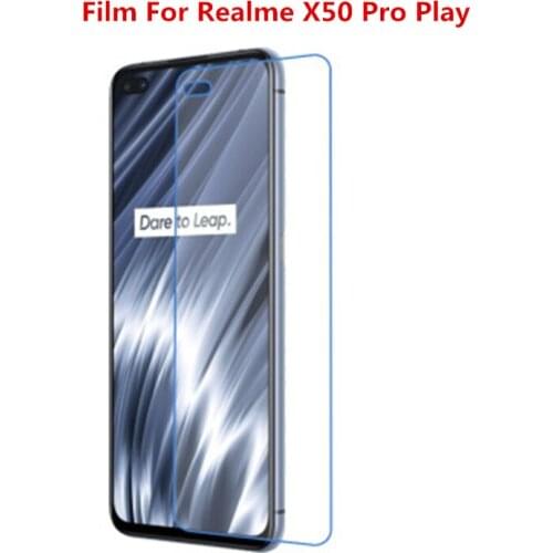 1/2/5/10 Pcs Ultra Thin Clear HD LCD Screen Protector Film With Cleaning Cloth Film For OPPO Realme X50 Pro Play