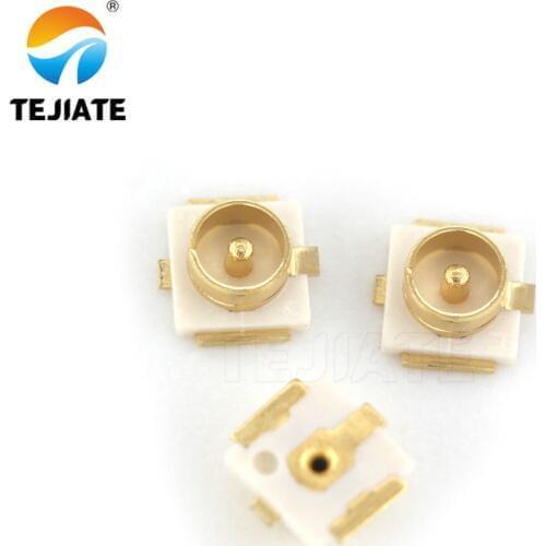 10PCS First Generation IPEX/IPX Connector U.FL-R-SMT RF Coaxial Connector Patch Antenna Base PCB Antenna Pedestal