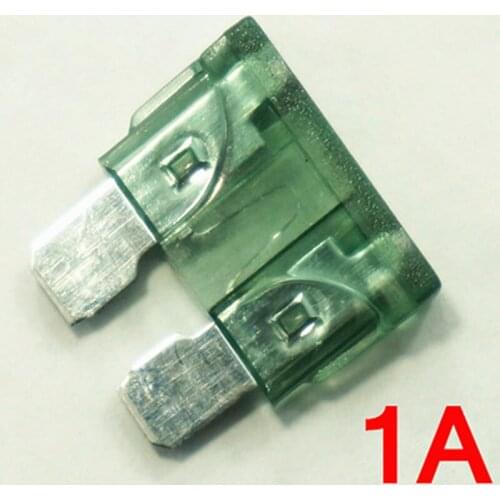100 pcs/lot) 1A / 32V Car Vehicle Auto Medium Blade ATO Fuse, 1 Amp, Automotive Fuse
