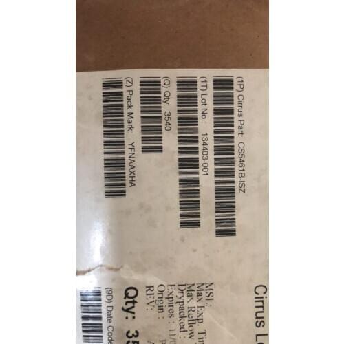 5pcs/lot CS5461B-ISZ SSOP24 CS5461B Original In Stock