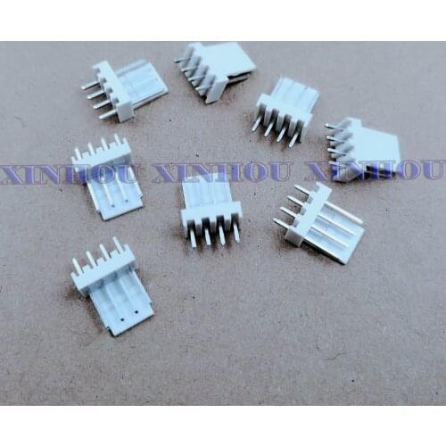 50pcs KF2510 Connector 2.54MM PITCH Male Pin Header 4Pin Fan connector for ASIC miner Antminer S9 Z9 Z15 L3+ DR3 T2T A9 A1 A10