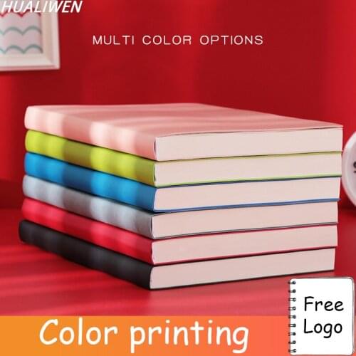Large Thicken A4 Notebook 28.6*21.9cm 416 Pages Lined Format Daily Writing Planner Office School Supplies Stationery Sketchbook