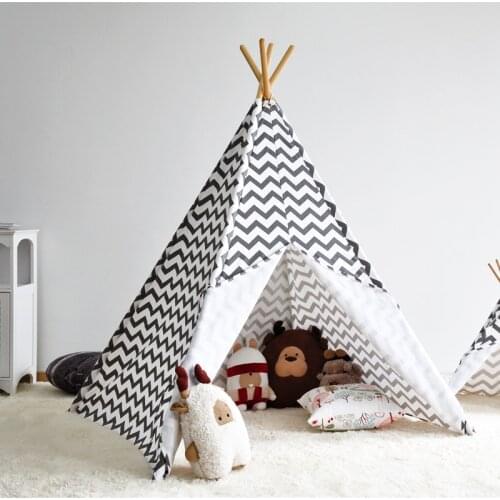 Dian children tent pure cotton cloth tents all indoor baby tent baby child toy games cabin
