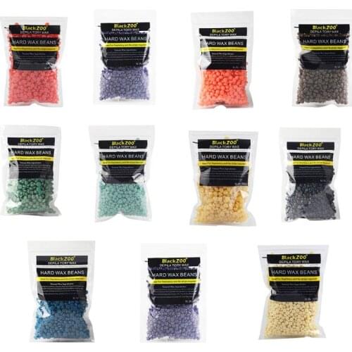 50g/100g 11 Styles Women Men Painless Hair Removal Pellet Hot Film Hard Wax Beans Face Body Depilatory