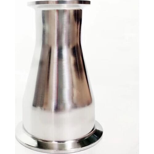 Concentric Reducer 1.5"(38mm)OD50.5 x 2"(51mm)OD64 Tri Clamp Pipe Fitting Sanitary SUS304