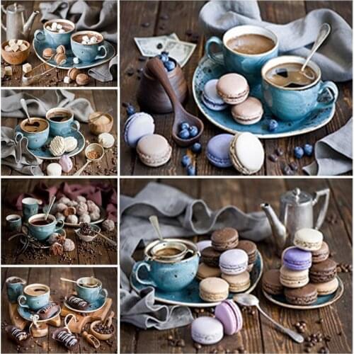 Scenery Diamond Painting Coffee Cup Full Round Drills Embroidery Picture of Rhinestones Mosaic Cross Stitch Kit Home Decoration