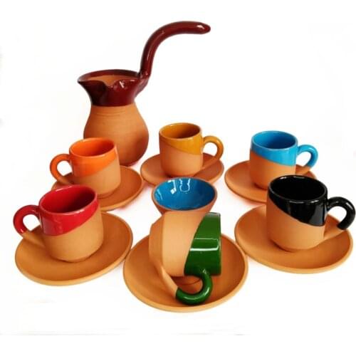 Soil Cup Pad Coffee Pot Lokum