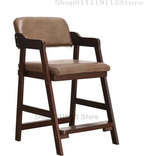 Solid Wood Childrens Learning Chair Can Be Adjusted To Lift The Seat Of Primary School Students Household Writing Desk Dining C