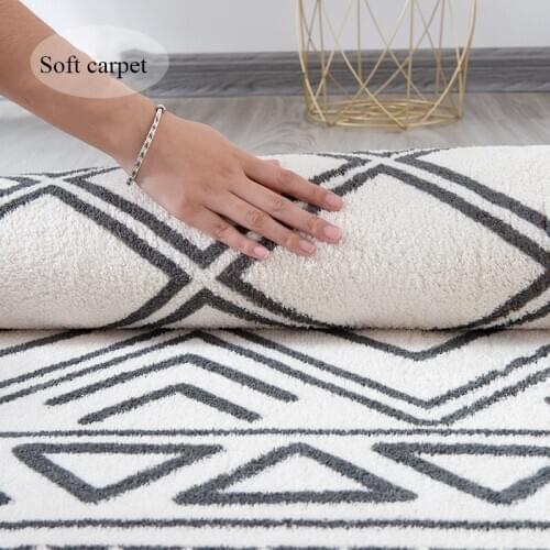 Vintage Morocco Carpets for Living Room Nordic Ins Bedroom Carpet Home Rugs Modern Bedside Blanket Coffee Table Mat Study Room