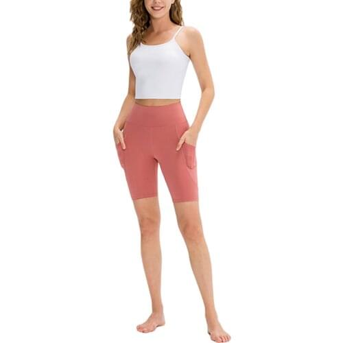 Women Yoga Shorts Fitness Running Quick Dry Shorts Female Sport Cycling Gym Yoga Sportwear Fitness Push Up Trainning