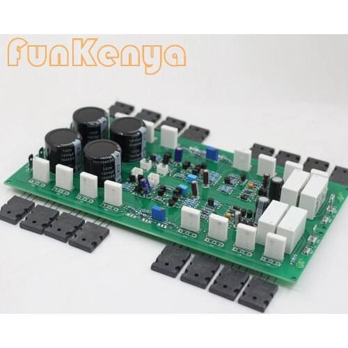 1 Pair PR800 Hifi Power Amplifier Board 1000W Class A Class AB High Power TTA1943 TTC5200 1800UF/100V ELNA 10000UF/80V