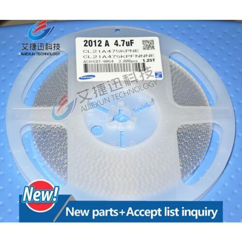 1000pcs SMD Capacitors 4.7uF 0805 New and original