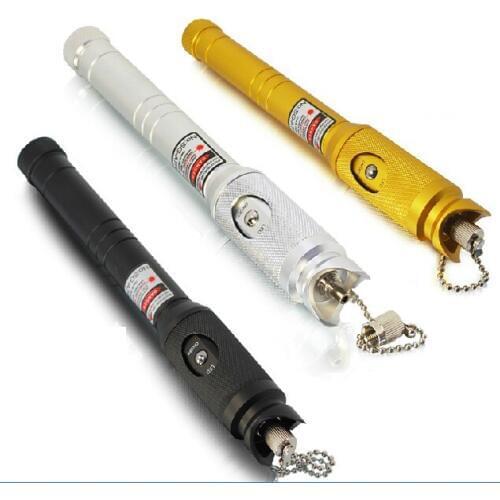 20mW Type VFL Optical Fiber Visual Fault Locator Metal Fiber Optic Visual Fault Finder 20Km Break checker Red pen Free shipping