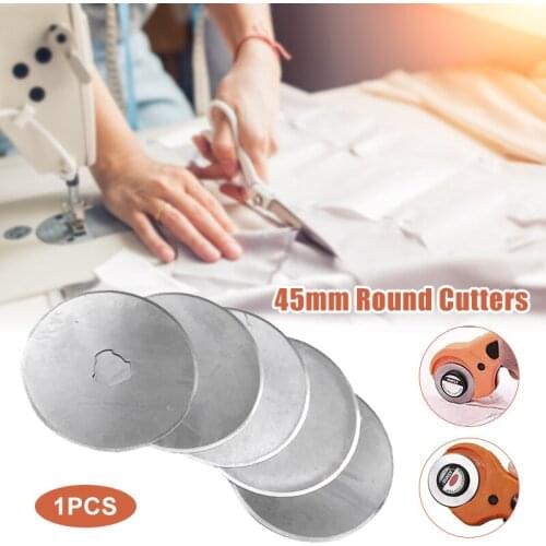 45mm Round Cutters Patchwork Roller Wheel Cutting Tool for Fabric Leather Cloth Cutter Quilting Fabric Craft DIY Tool C1