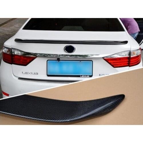 Carbon Fiber Car Rear Wing Trunk Lip Spoilers Fits For Lexus ES250 ES300 ES300H ES330 ES350 2012 2013 2014 2015 2016