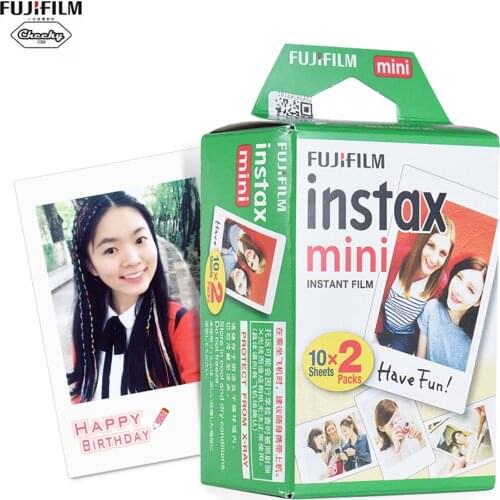 Fujifilm Instax 10 Sheets White Film Photo Paper Snapshot Album Instant Print for Fujifilm Instax Mini 7s/8/25/90/9