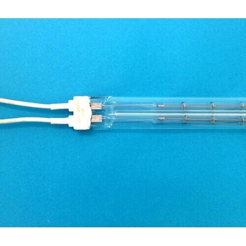 Infrared quartz tube bulbs used for Printing Plastic Forming Food Processing industries