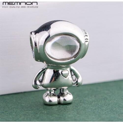 Memnon Winter New 925 Sterling Silver Lovely Cosmo Tommy Charms Fit Bracelet beads For Women DIY Making Jewelry Christmas Gift