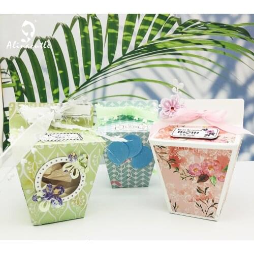 Metal Cutting Dies Milk Treat Box Set DIY Scrapbooking Paper Craft Handmade Album Card Punch Art Dies Cut