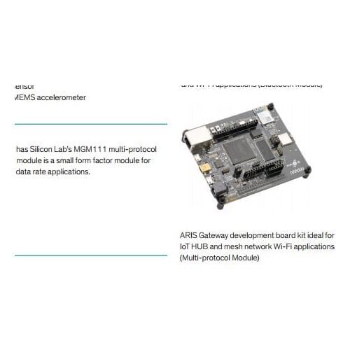 ARIS Synergy S7 Microcontroller Ideal for IoT Development Board