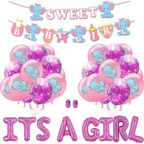 Elephant Rubber Balloons Set Anniversary Boys and Girls Theme Birthday Party Decorations